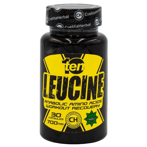 Левцин - 10/ten Leucine (30 капсули x 700mg)