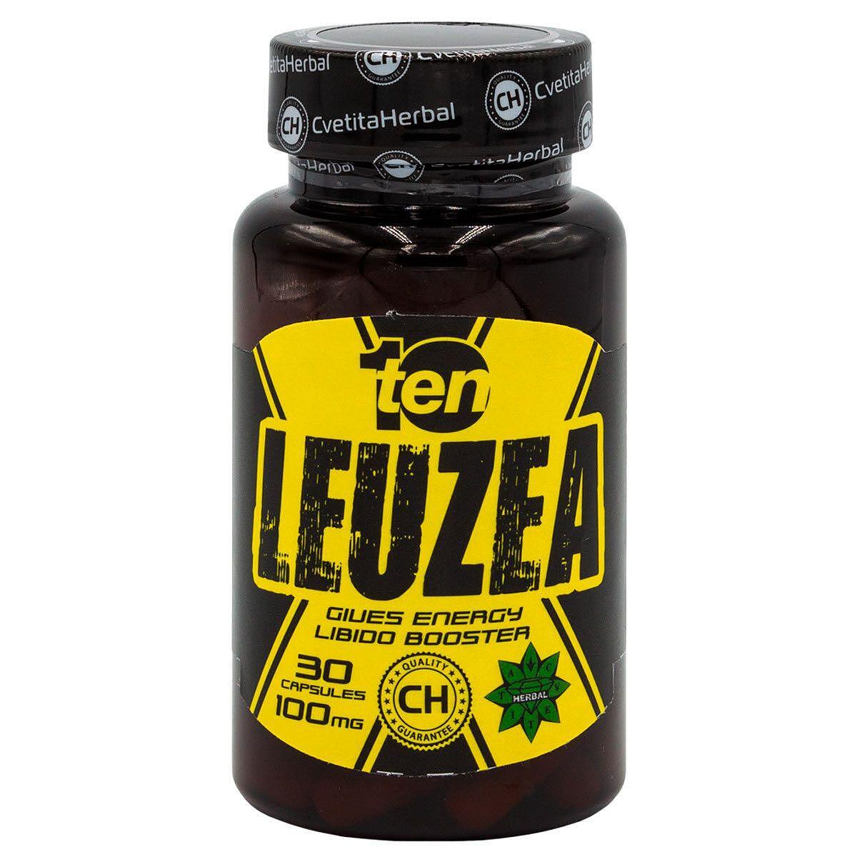 Левзея – 10/ten Leuzea (30 таблетки x 100mg)