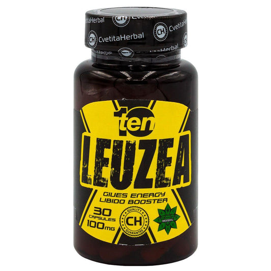 Левзея – 10/ten Leuzea (30 таблетки x 100mg)
