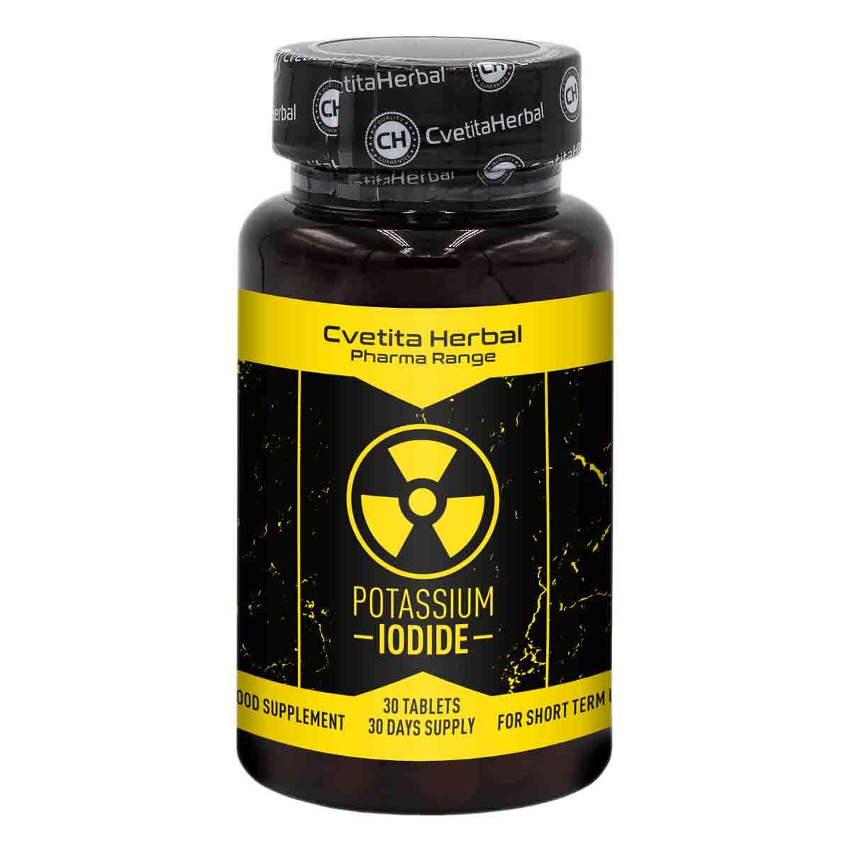 Калиев Йодид – Potassium Iodide (30 таблетки х 200 µg)