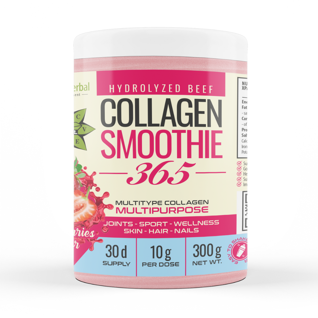 Колаген Смути „Ягода“ – Collagen Smoothie 365 (300 g)