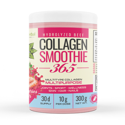 Колаген Смути „Ягода“ – Collagen Smoothie 365 (300 g)