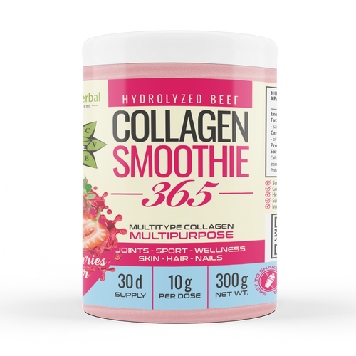 Колаген Смути „Ягода“ – Collagen Smoothie 365 (300 g)