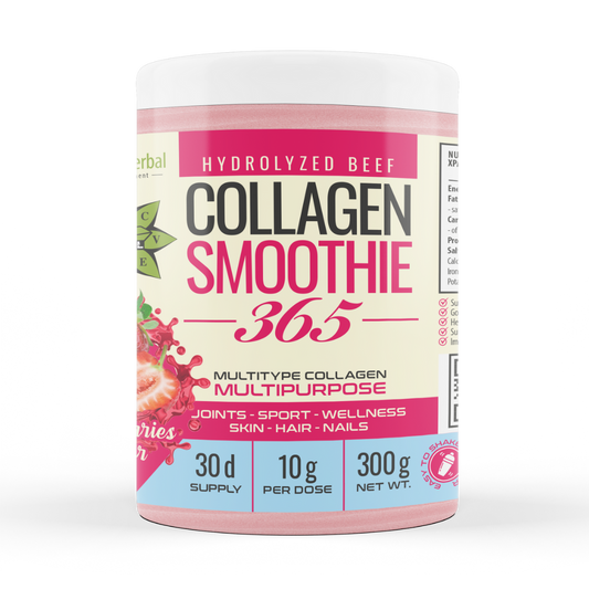 Колаген Смути „Ягода“ – Collagen Smoothie 365 (300 g)