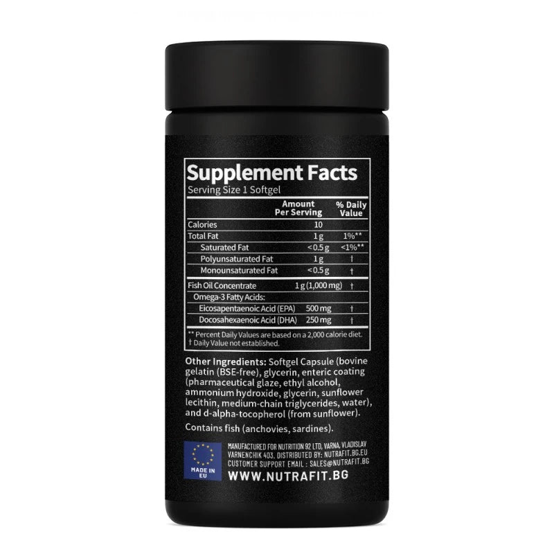 Ultra Omega-3 Primal Nutrition: капсули