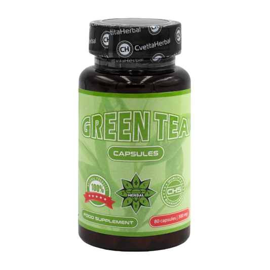 Екстракт Зелен Чай - Green Tea (80 капсули x 300 mg)