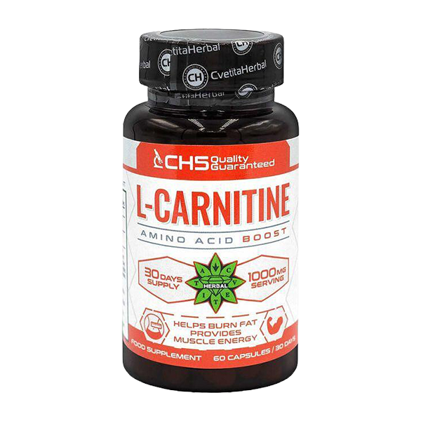 Л-Карнитин Тартрат – L-Carnitine (60 капсули х 500 mg)