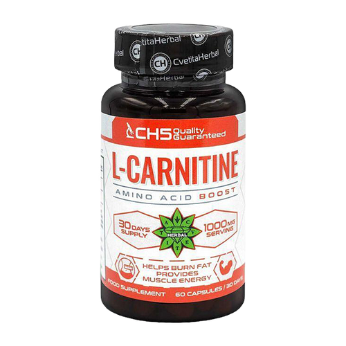 Л-Карнитин Тартрат – L-Carnitine (60 капсули х 500 mg)