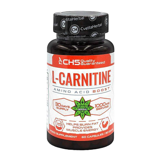 Л-Карнитин Тартрат – L-Carnitine (60 капсули х 500 mg)