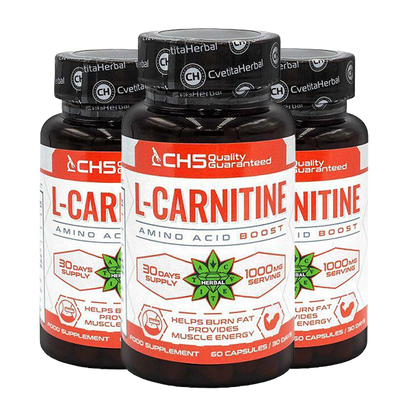 Л-Карнитин Тартрат – L-Carnitine (60 капсули х 500 mg)