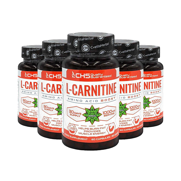 Л-Карнитин Тартрат – L-Carnitine (60 капсули х 500 mg)