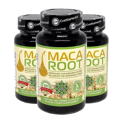 Корен от Мака Екстракт - Maca Root (80 капсули x 500 mg)