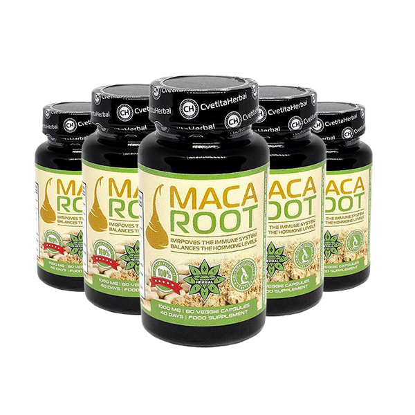 Корен от Мака Екстракт - Maca Root (80 капсули x 500 mg)