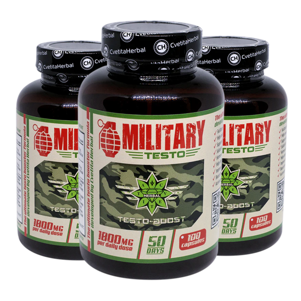 Military Testo (100 капсули х 900 mg)