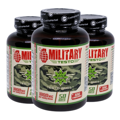 Military Testo (100 капсули х 900 mg)