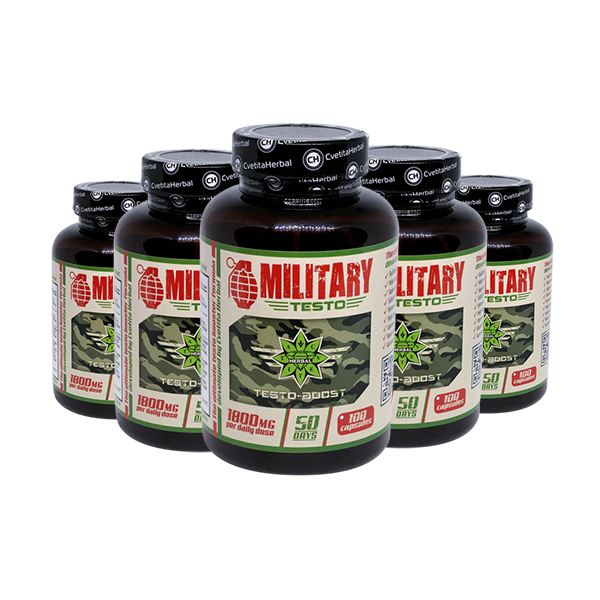 Military Testo (100 капсули х 900 mg)