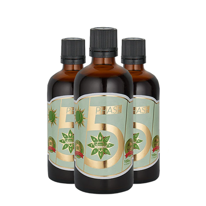 Мента, Глог, Валериана Екстракт - Phase 5 (100 ml)