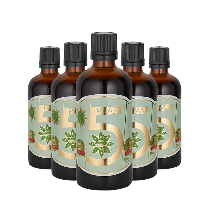 Мента, Глог, Валериана Екстракт - Phase 5 (100 ml)