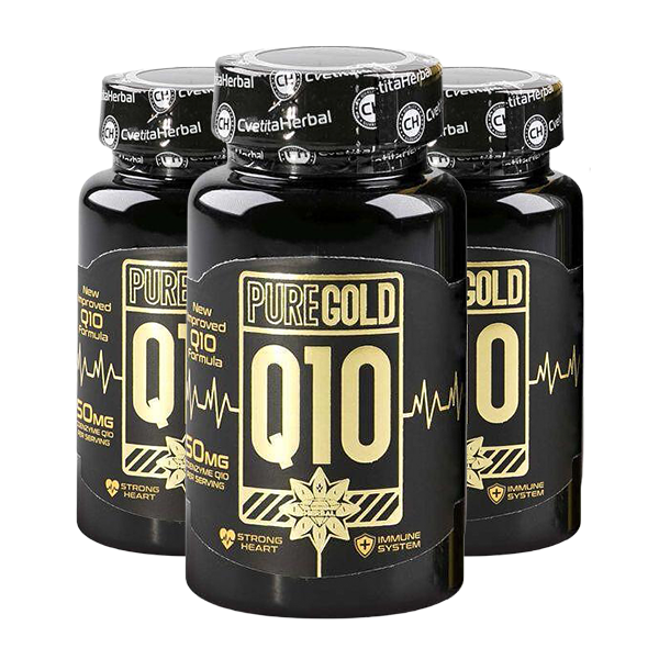 Коензим Q10 Вегетариански – Pure Gold Q10 (60 капсули)