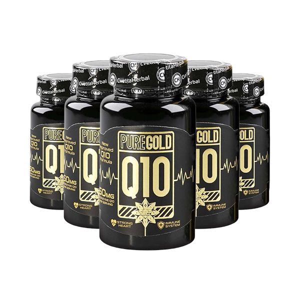 Коензим Q10 Вегетариански – Pure Gold Q10 (60 капсули)