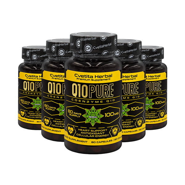 Коензим Q10 PURE (80 табл x 100 mg)