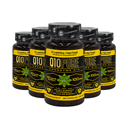 Коензим Q10 PURE (80 табл x 100 mg)