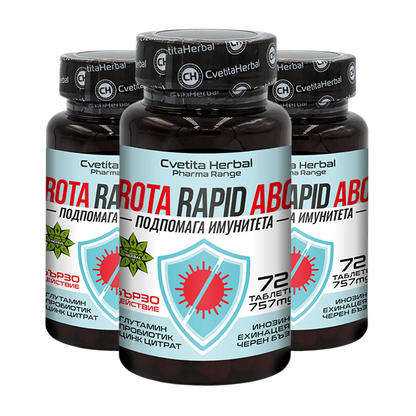 Рота Рапид АБЦ / Rota Rapid ABC (72 табл. х 757 mg)