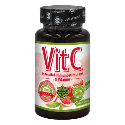 Витамин Ц - Vitamin C (30 / 80 капсули х 600 mg)