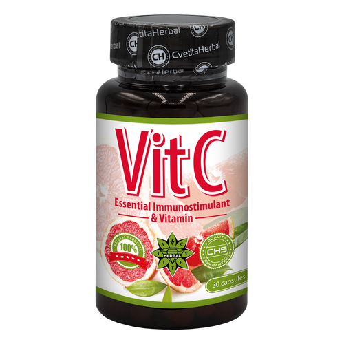 Витамин Ц - Vitamin C (30 / 80 капсули х 600 mg)