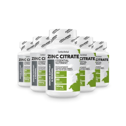 Цинк Цитрат - Zinc (80 капсули х 50 mg)