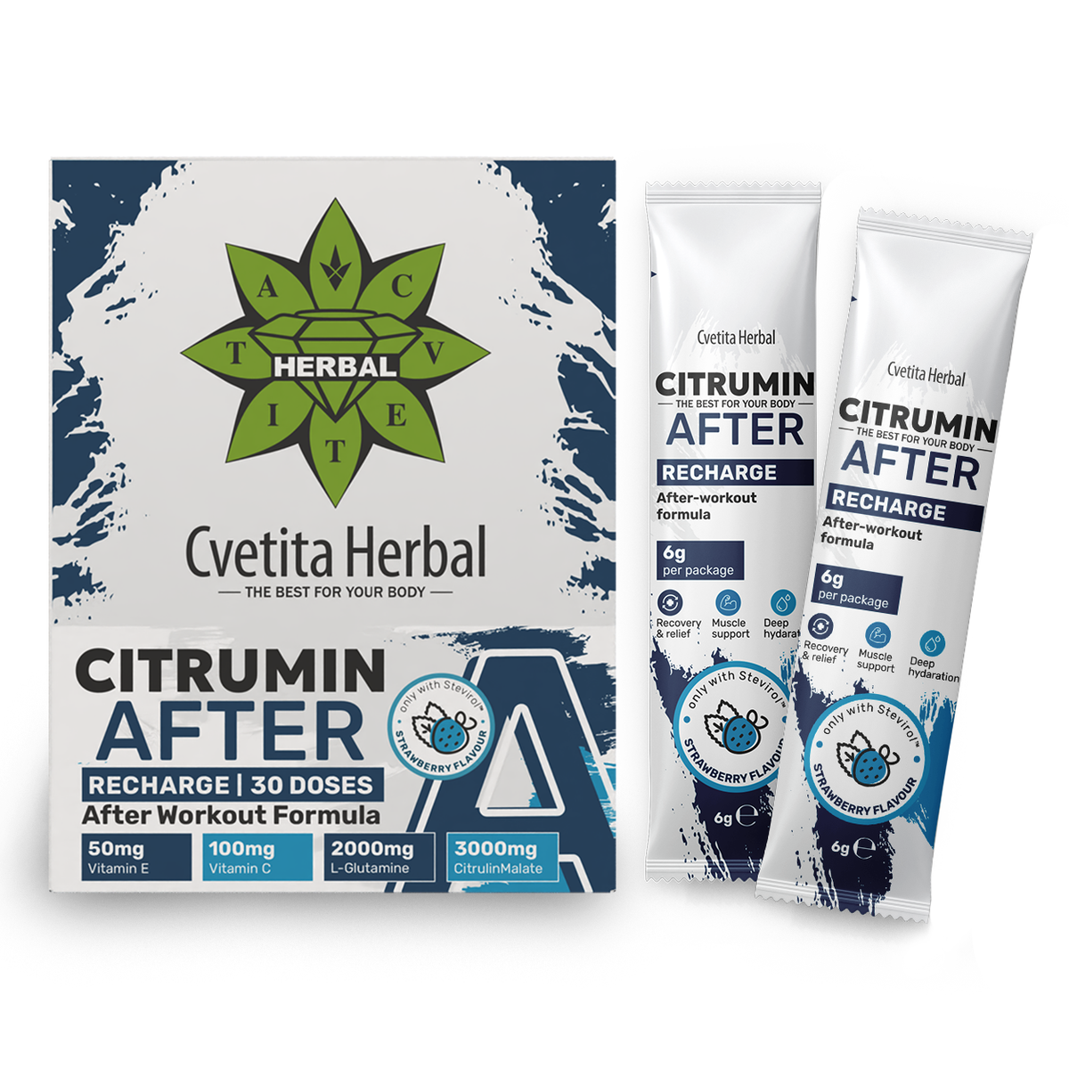 CITRUMIN A (AFTER) - After-workout формула (кутия 30 сашета x 6 g)
