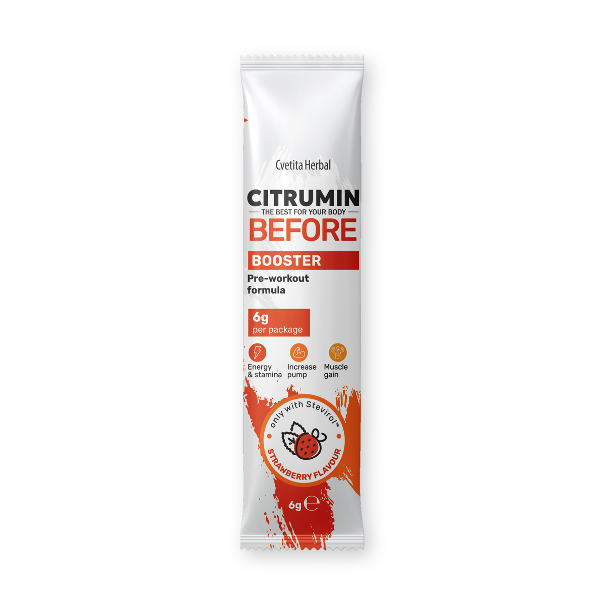 CITRUMIN B (BEFORE) - Pre-workout формула (кутия 30 сашета x 6 g)