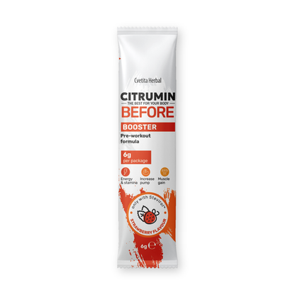 CITRUMIN B (BEFORE) - Pre-workout формула (кутия 30 сашета x 6 g)