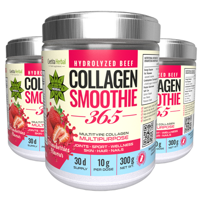 Колаген Смути „Ягода“ – Collagen Smoothie 365 (300 g)