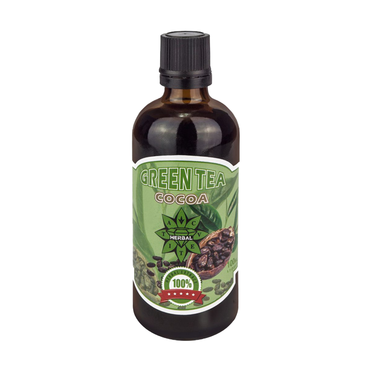 Зелен Чай и Какао - Течен Екстракт (100 ml)