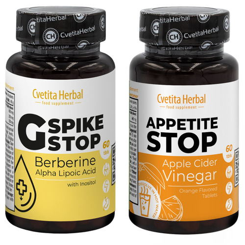 G Spike Stop + Appetite Stop "Портокал" (2 x 60 табл.)