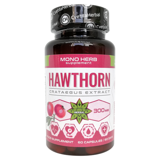 Екстракт от Глог - Hаwthorn (60 капсули х 300 mg)