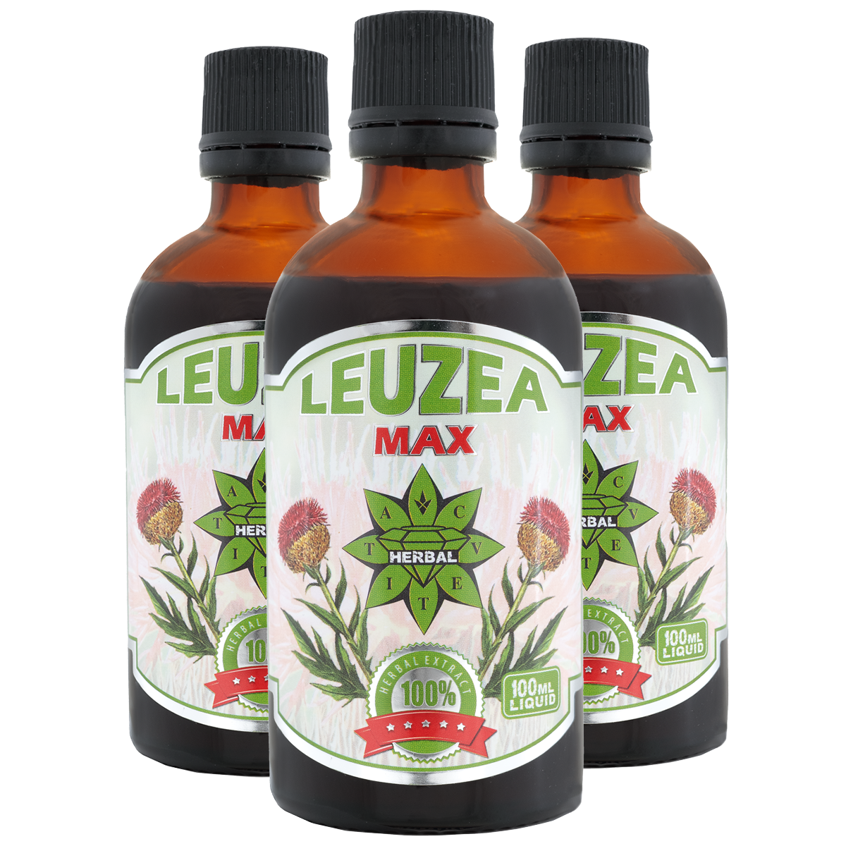 Левзея Макс - Течен Екстракт Тинктура (100 ml)