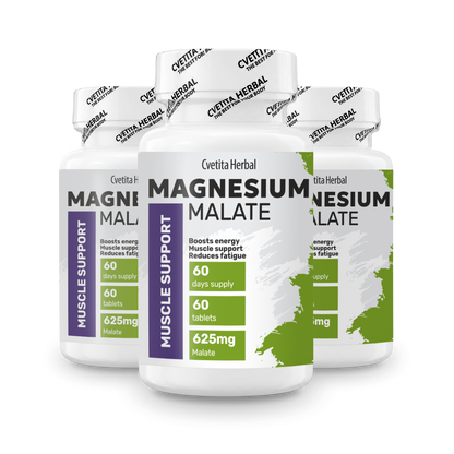 Магнезиев Малат - Magnesium Malate, 625 mg (60 таблетки)
