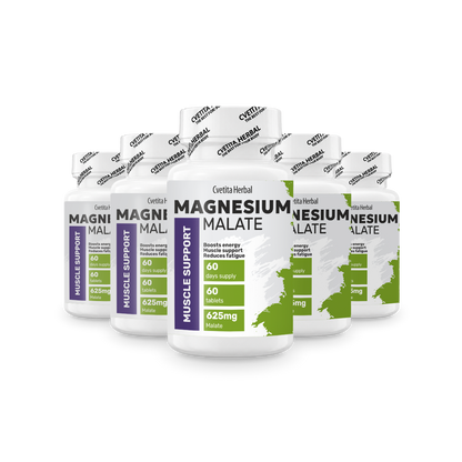 Магнезиев Малат - Magnesium Malate, 625 mg (60 таблетки)