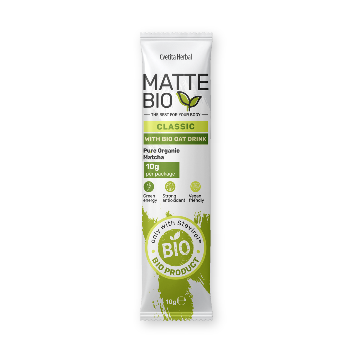 MATTE BIO CLASSIC - БИО матча лате (кутия 30 сашета x 10 g)