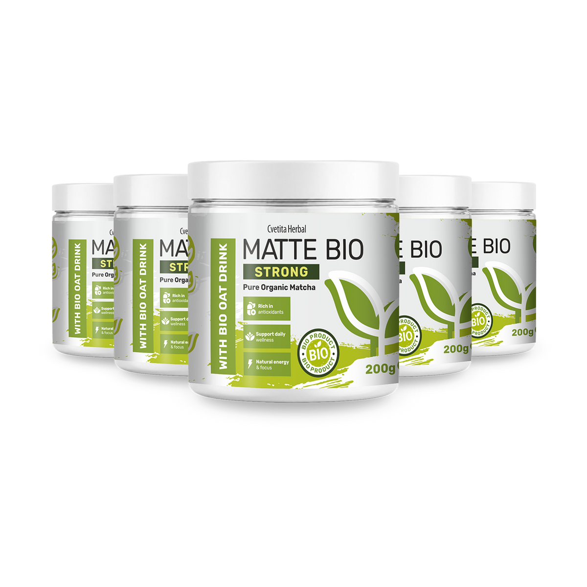 Matte Bio Strong - БИО МАТЧА ЛАТЕ