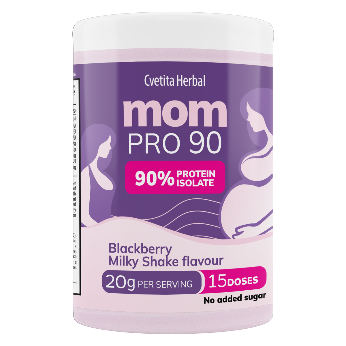 Протеин за Бременни Жени и Бъдещи Майки - MOM PRO 90 (300гр) + ПОДАРЪК ШЕЙКЪР