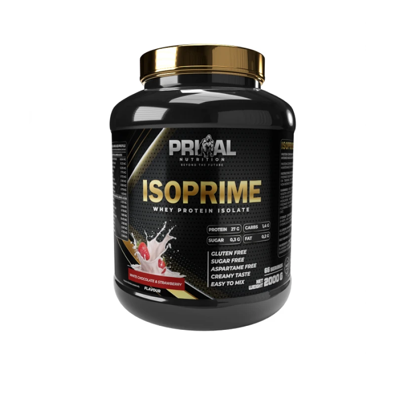 ISOPRIME Бял шоколад с ягода