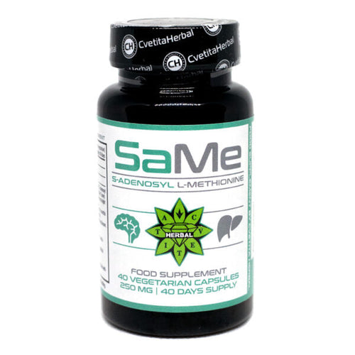 Саме - S Aденозилметионин "SAM e" (40 капс. х 250 mg)