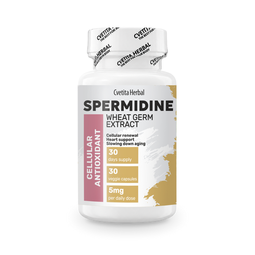 Спермидин - Spermidine, Екстракт от Пшеничен Зародиш (30 капсули)