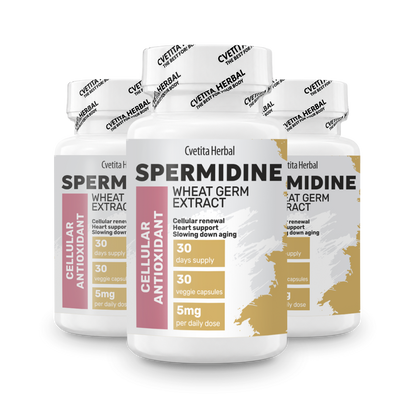 Спермидин - Spermidine, Екстракт от Пшеничен Зародиш (30 капсули)