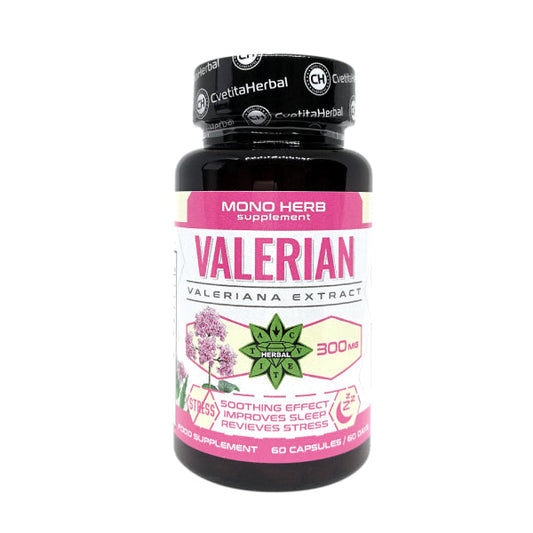 Екстракт от Валериана – Valerian (60 капсули х 300 mg)