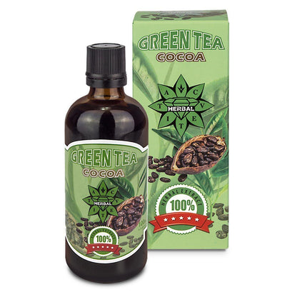Green Tea + Cocoa - Зелен чай с какао 2 броя + Подарък Ten/10 Канела